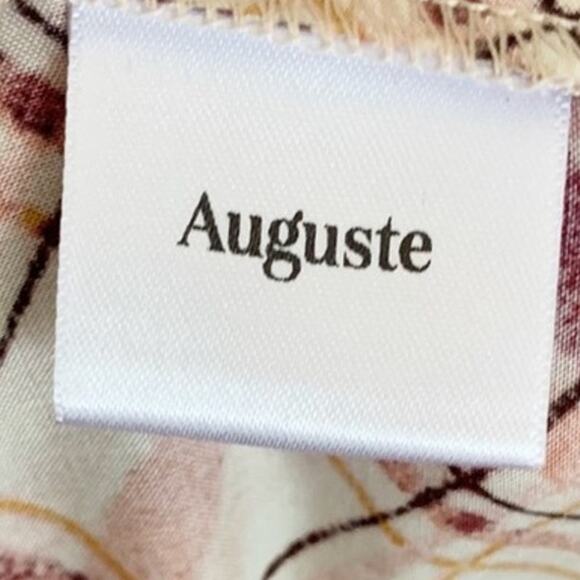 Auguste the Label Sloane Tiered Maxi Dress XS Red NWT - Picture 8 of 10